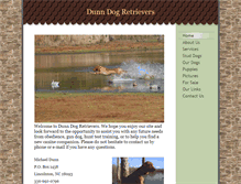 Tablet Screenshot of dunndogs.com